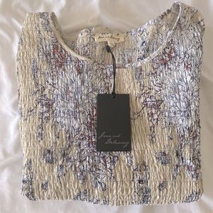 NWT Jane & Delancey long sleeve floral top size M